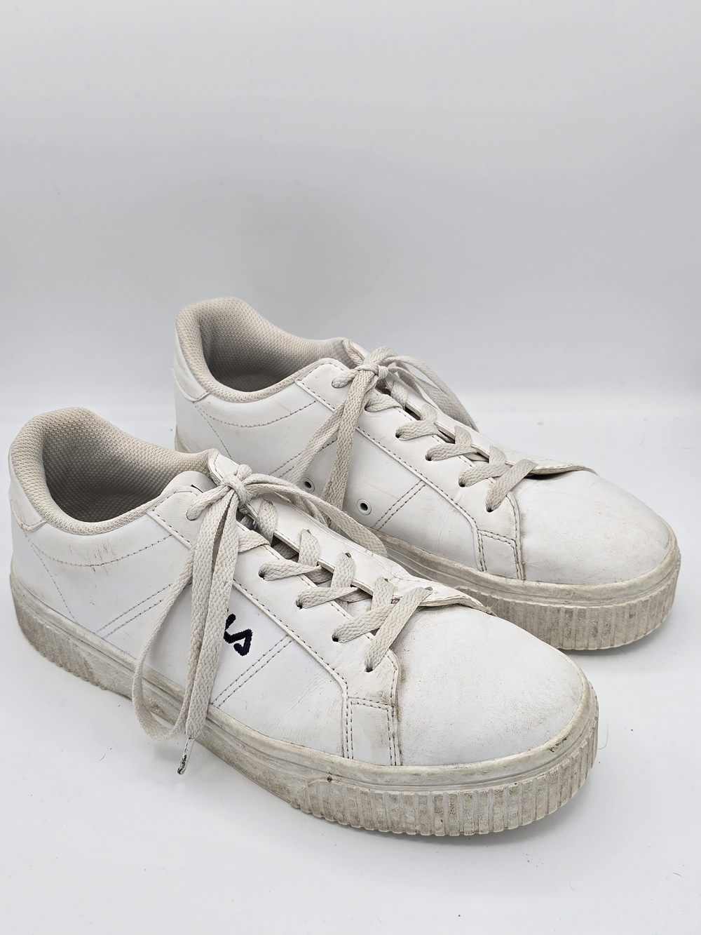 Fila Panache 19 White Platform Chunky Sneakers Size 10